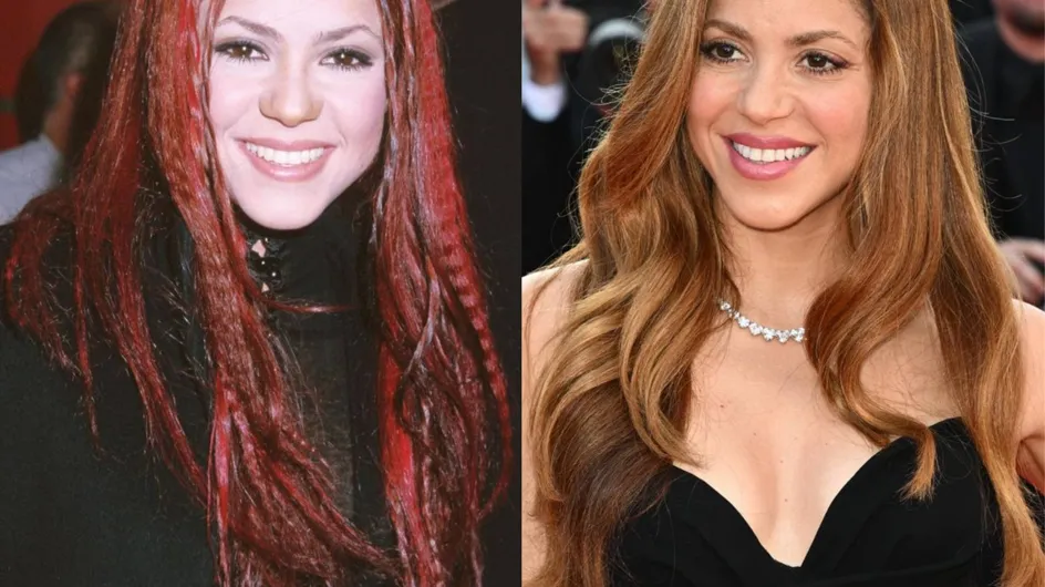 PHOTOS. Shakira : cheveux rouges, frange, dreadlocks, retour sur les transformations de la chanteuse