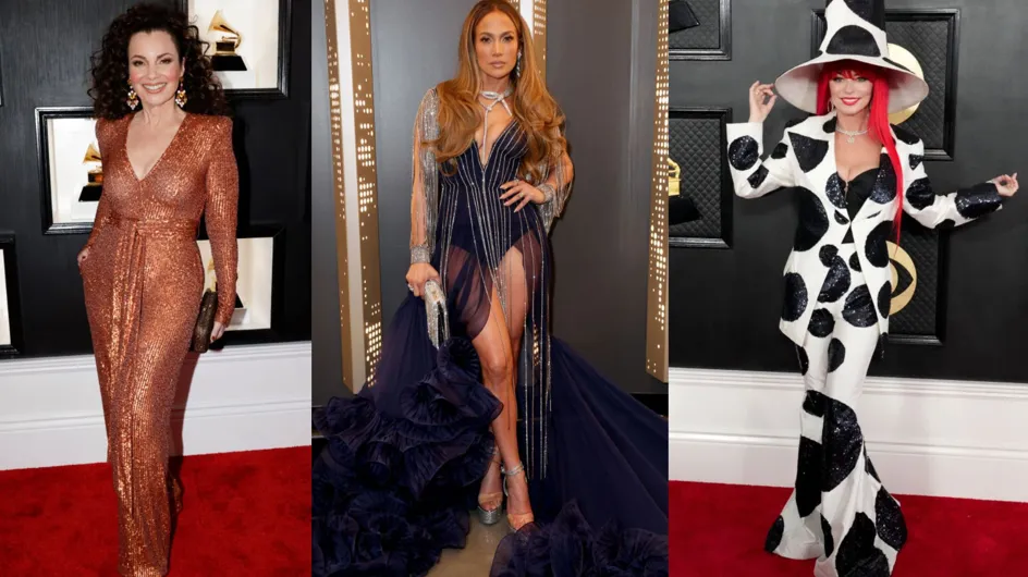 PHOTOS : Jennifer Lopez, Fran Drescher, Heidi Klum... les stars sexy aux Grammy Awards
