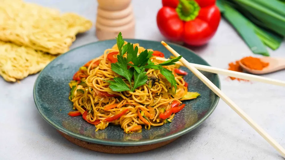 Le tuto : comment faire des nouilles chinoises aux légumes et épices ?
