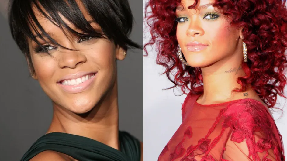 PHOTOS. Rihanna : cheveux courts, rouges, rasés, son incroyable évolution