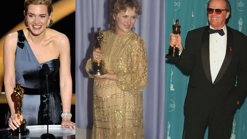 PHOTOS : Oscars, les stars les plus nommées et récompensées de l&#039;histoire
