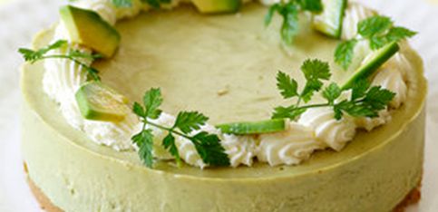 Você já experimentou fazer uma cheesecake de abacate?