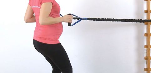 Ejercicios para embarazadas: remos