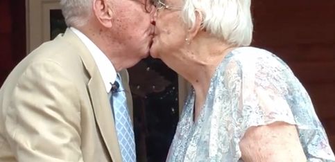 ¡70 años de matrimonio y tan enamorados como el primer día!
