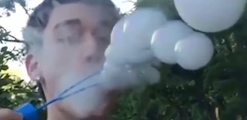 ¿Has visto alguna vez hacer burbujas con vapor?