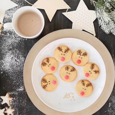 Receta de Navidad: galletas con forma de reno