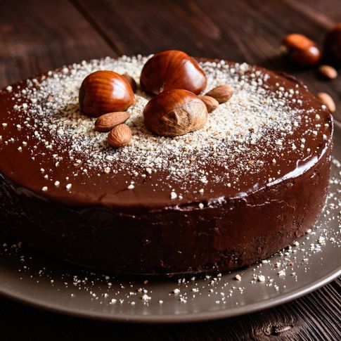 Postre para amantes del chocolate