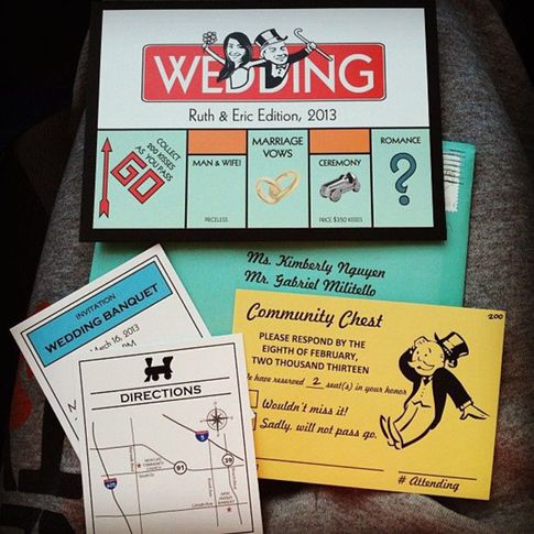 Las invitaciones de boda más originales