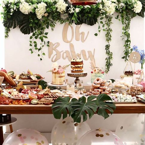 Ideas deco para un baby shower