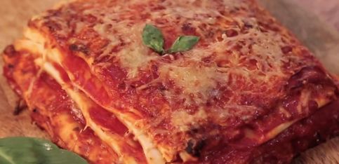 Pizza lasagna!