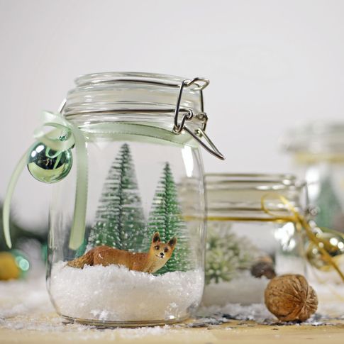 Crea tu propia bola de nieve DIY