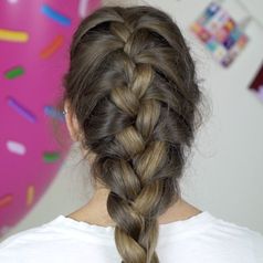 Cómo hacer una trenza francesa