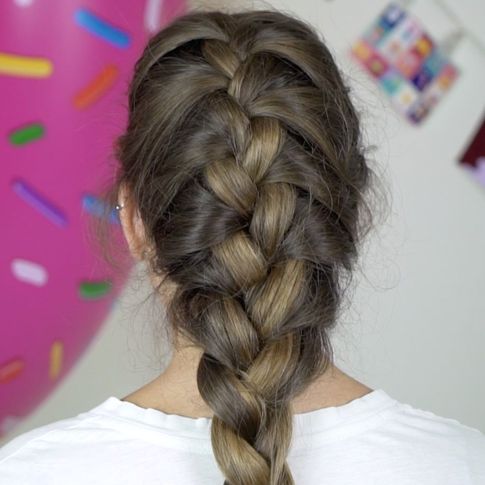 Cómo hacer una trenza francesa