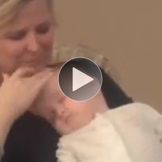 ¡Magnífico truco para dormir a tu bebé en un pispás!