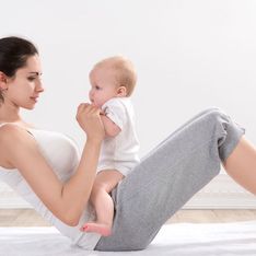 Ejercicios postparto con tu bebé, ponte en forma y diviértete con él