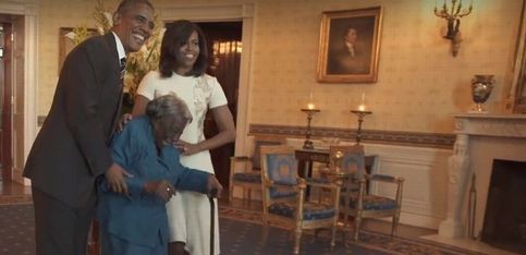 ¡Entra en la Casa Blanca con 106 años y conoce a los Obama!