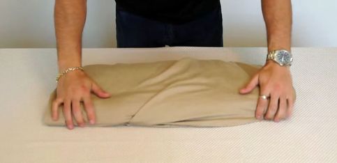 ¡Cómo doblar perfectamente una sábana bajera ajustable!