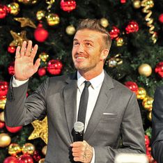 David Beckham inaugura la Navidad en Singapur