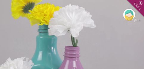 DIY: cómo hacer un florero vintage