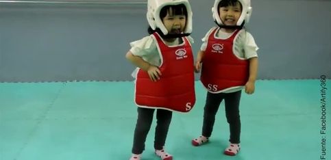 Artes marciales: ¡el entretenimiento perfecto para estas niñas!