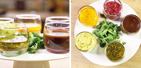 Schluss mit Essig & Öl! 5 kreative Salat-Dressings für jeden Geschmack