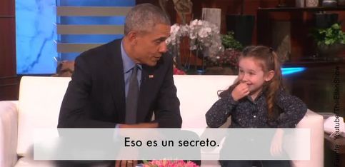 ¡Esta pequeña sabelotodo conoce a Obama!