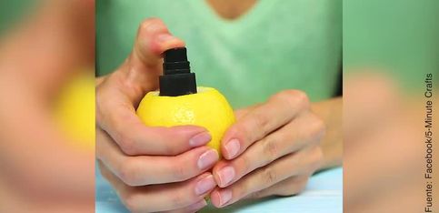 DIY: ¡espray de limón!