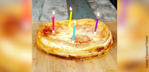 La mejor tarta del mundo... ¡es de PIZZA!