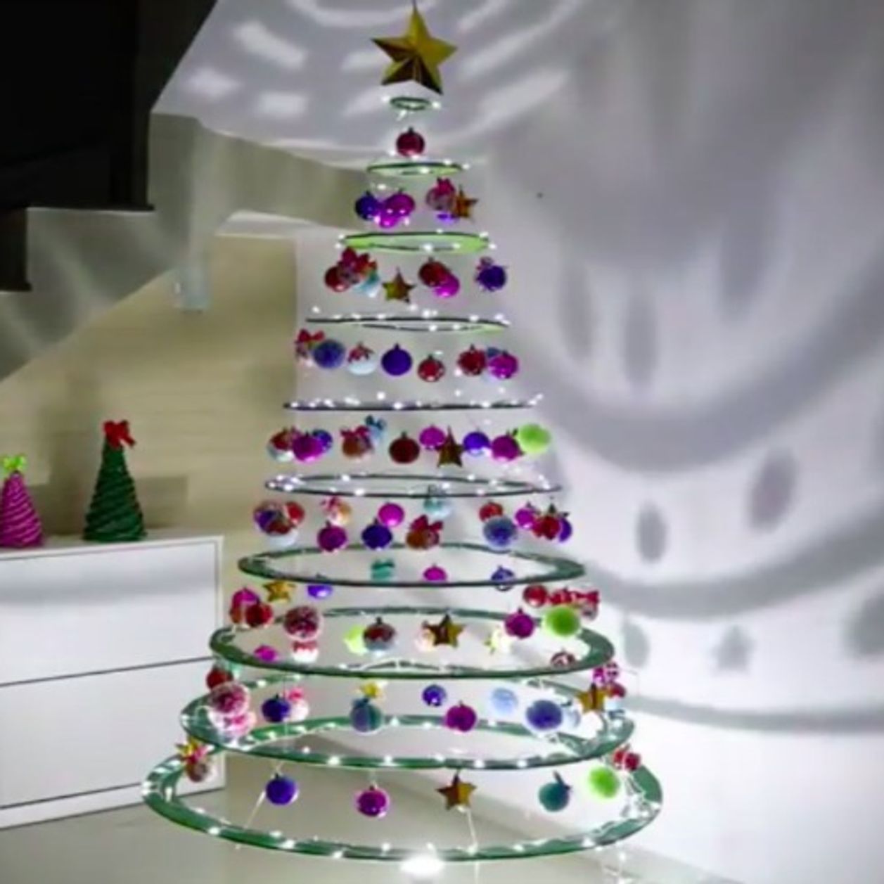 Becks moverse Soviético DIY: árbol de Navidad colgante