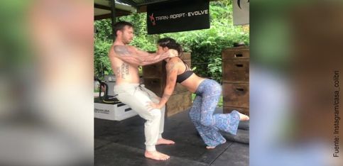Yoga y fitness, unidos por el amor de esta pareja