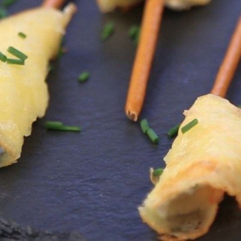 Pinchitos de queso de cabra para las cheese lovers