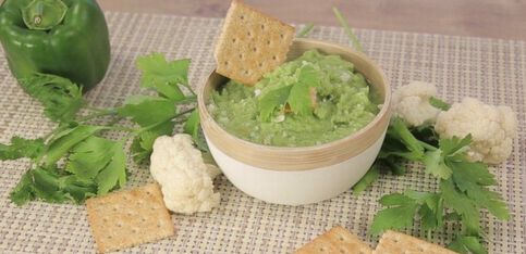 Guacamole de coliflor, una alternativa al de aguacate