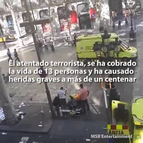 Atentado terrorista en Barcelona
