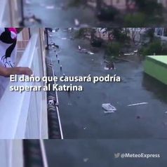 El devastador avance del huracán Irma en el Caribe