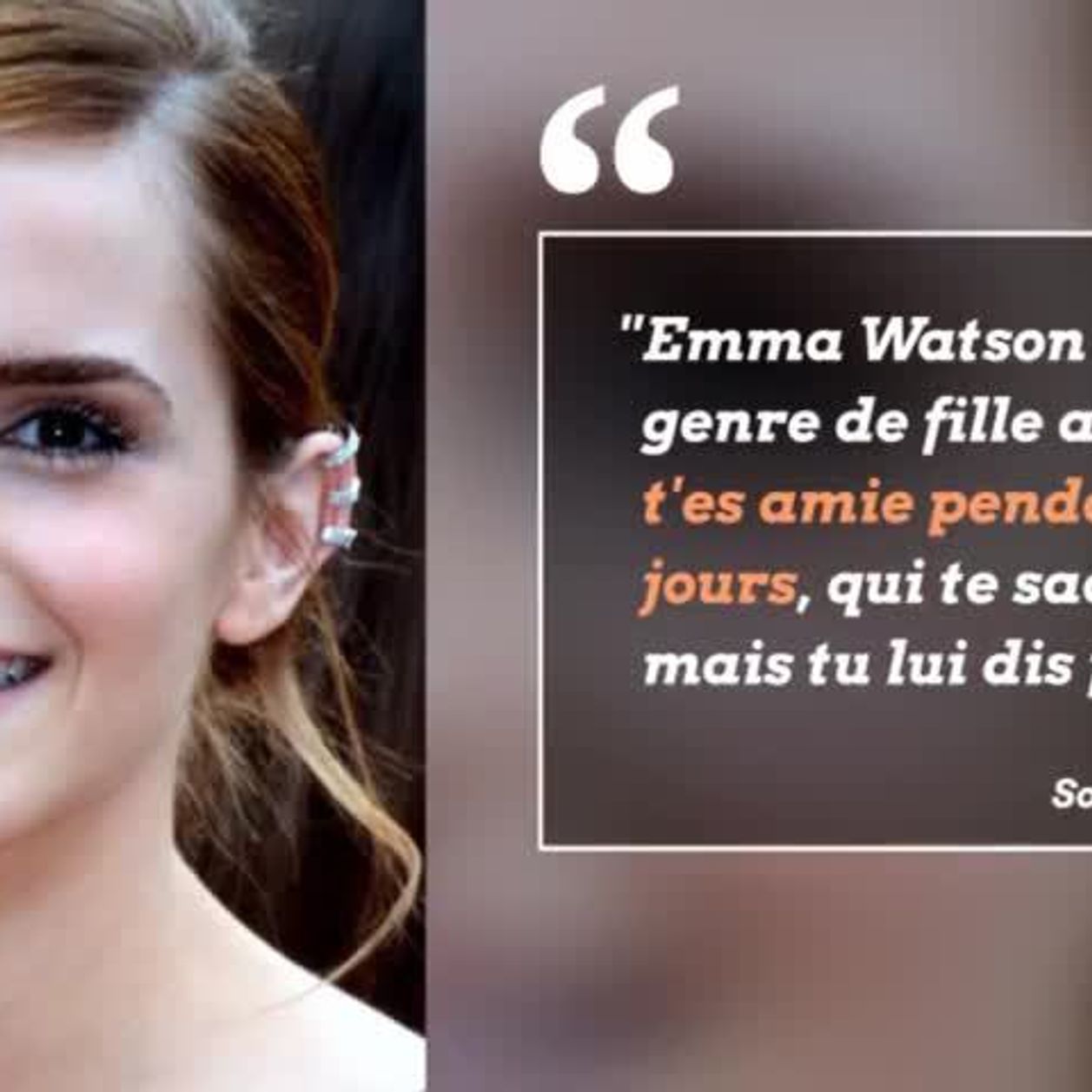 Emma Watson Decouvre En Direct Des Tweets Mechants La Concernant
