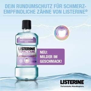 Total Care Sensitive LISTERINE<sup>®</sup>