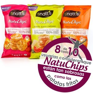 Opiniones Snatt's NatuChips Grefusa