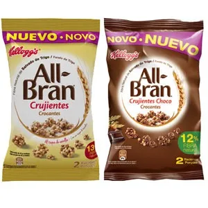 Opiniones Crujientes Vainilla y Choco All-Bran