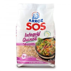 Opiniones Arroz integral con quinoa y 4 cereales SOS