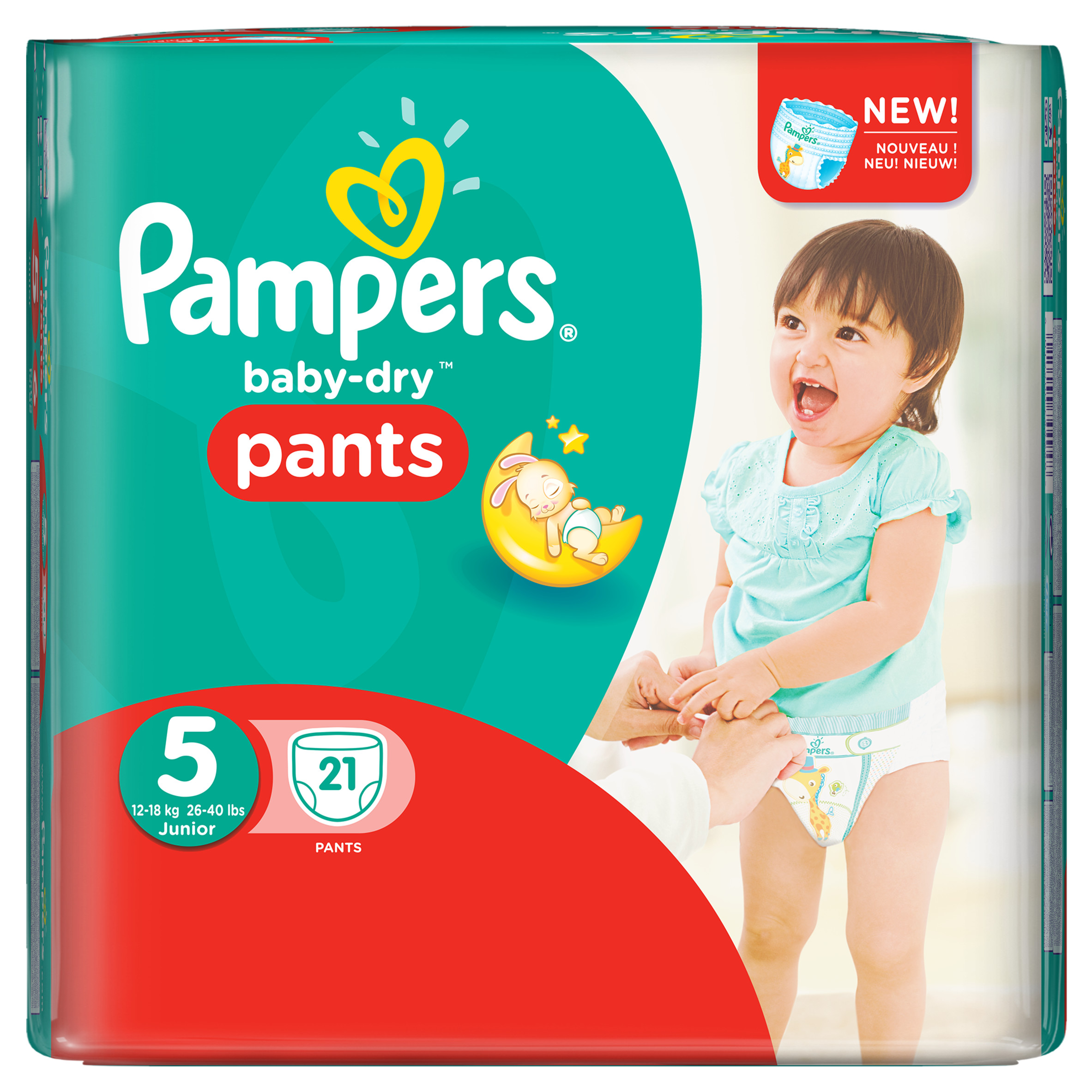 Pampers Baby Dry Pants Monthly Mega Box, Large (128 Count) – Hayumsidaba
