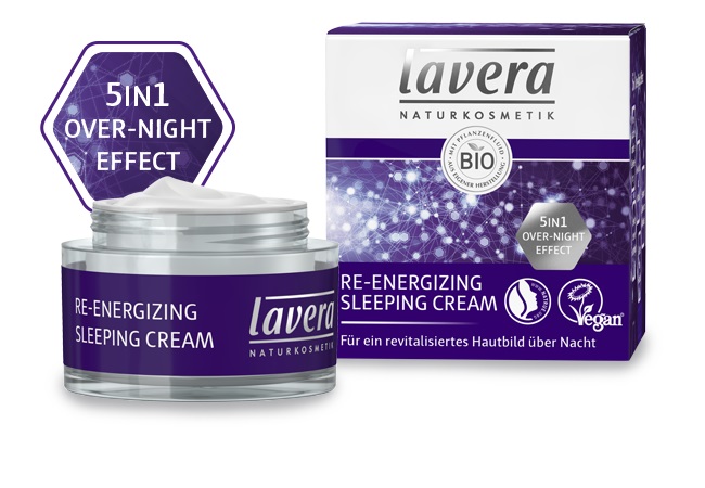 Re Energizing Sleeping Cream Lavera Test Bewertung