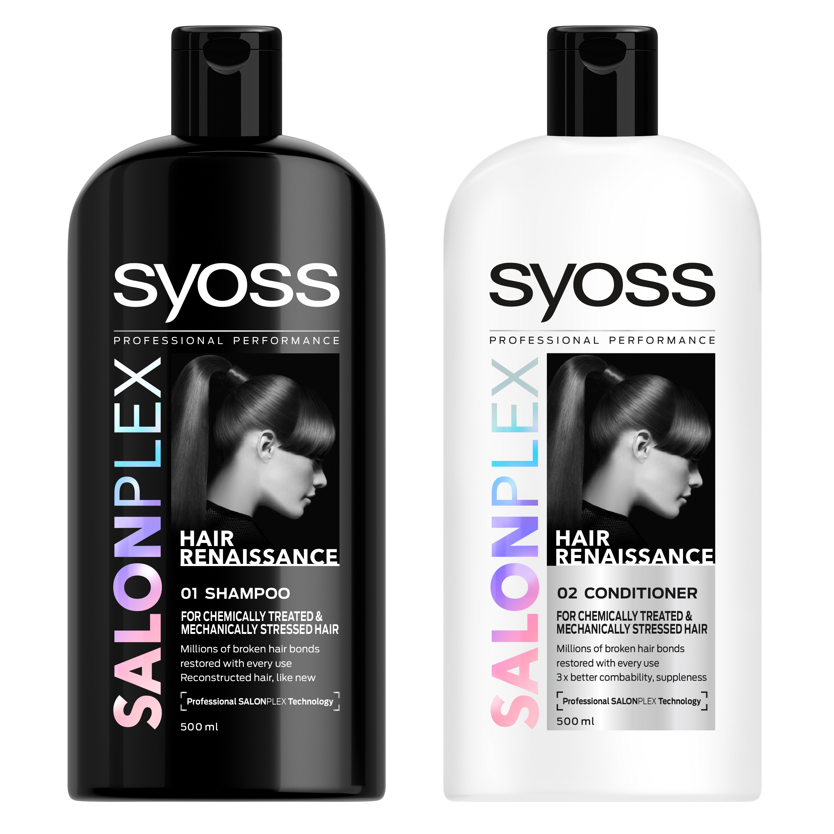 Marine Pekkadillo regeling SALONPLEX Hair Renaissance Shampoo & Conditioner - Syoss - Hair - sofeminine