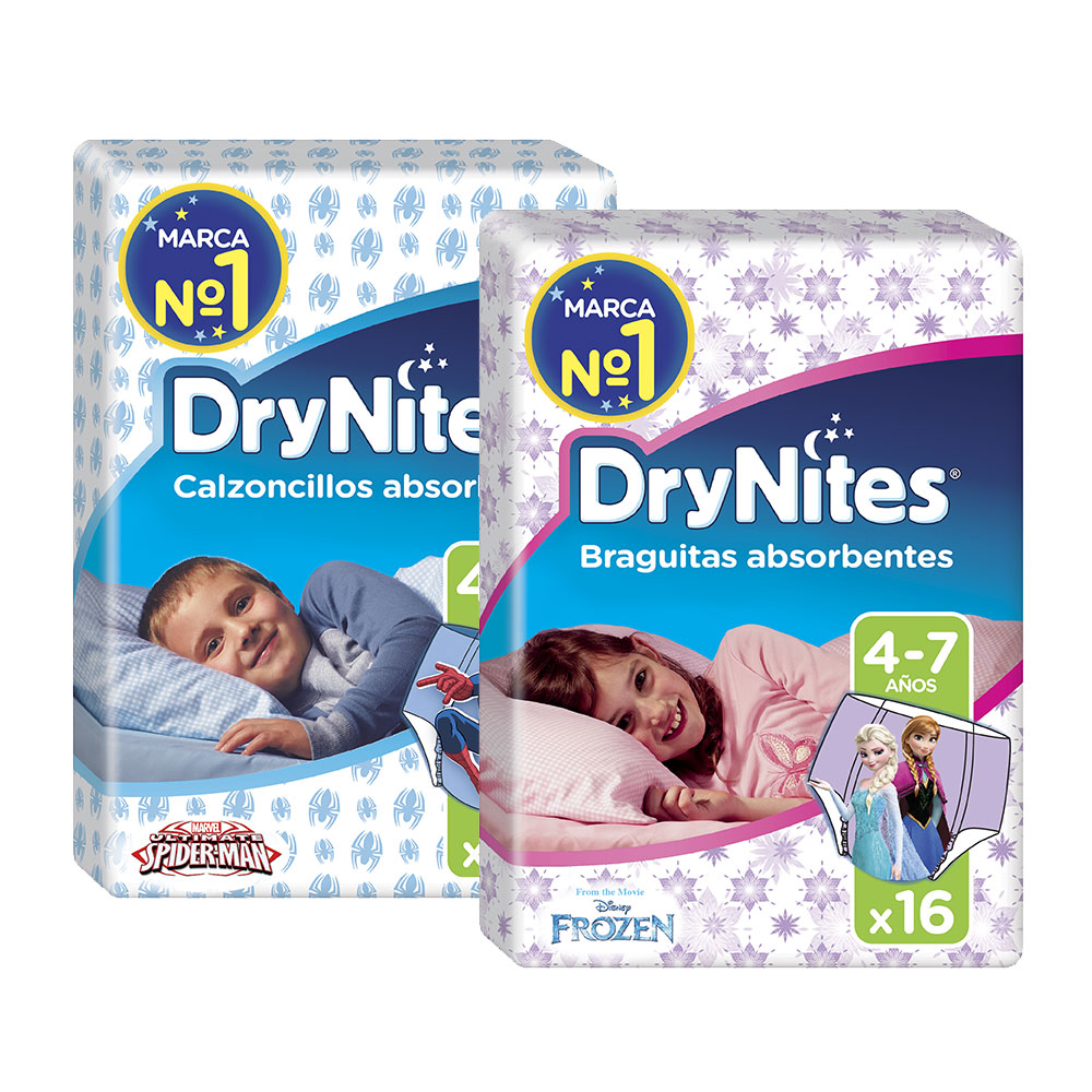 Calzoncillos y braguitas DryNites - Drynites: Club Expertas - Infantil -  enfemenino