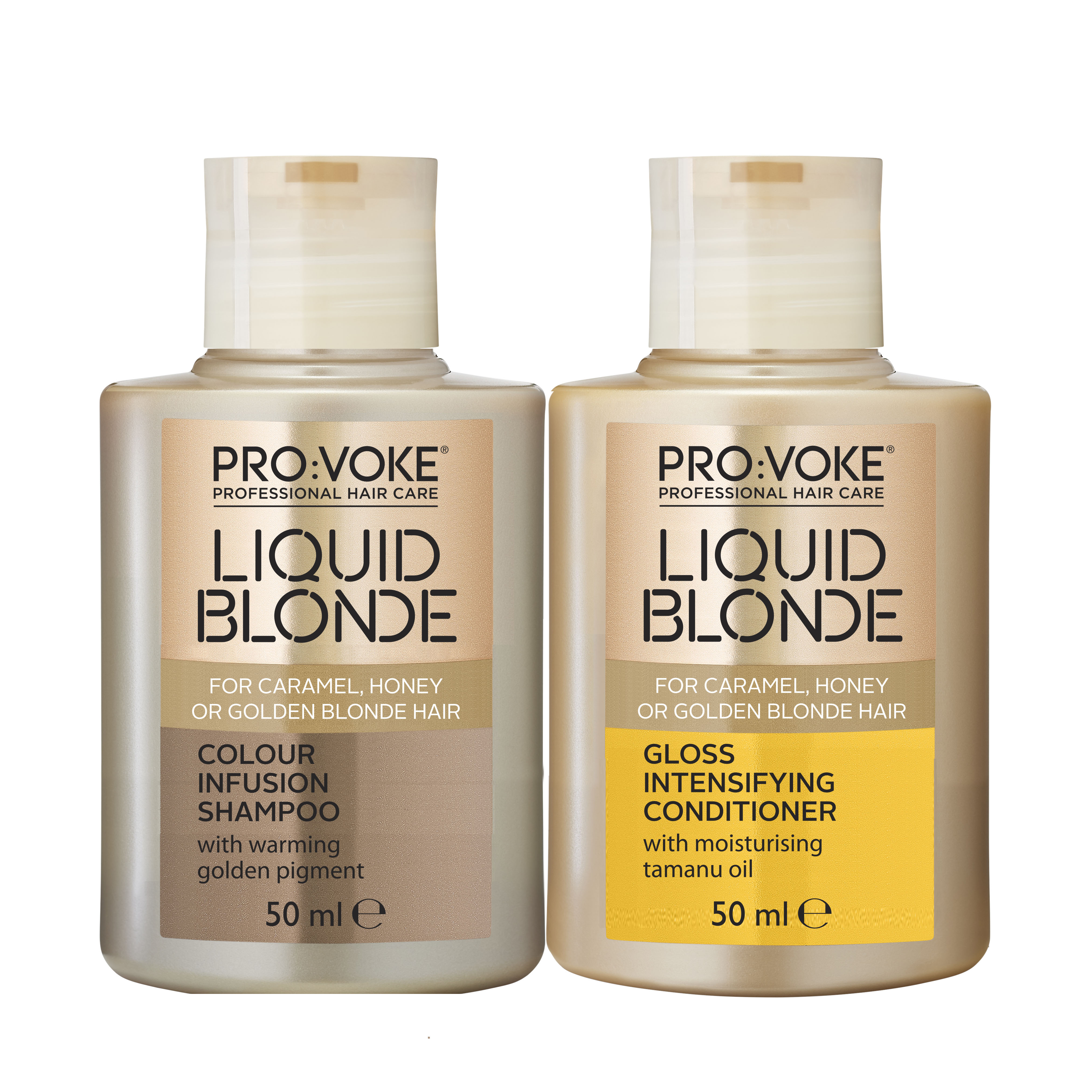 Liquid Blonde Shampoo Conditioner Pro Voke Hair Sofeminine