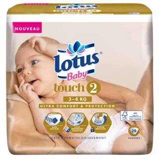 Couches Lotus Baby Touch - Lotus