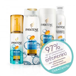 Opiniones Micelar Purifica & Revilatiza Pantene