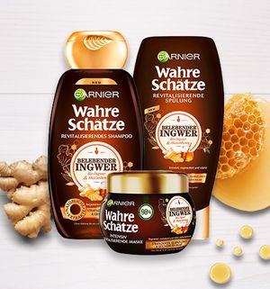 Belebender Ingwer Pflegeserie GARNIER WAHRE SCHÄTZE