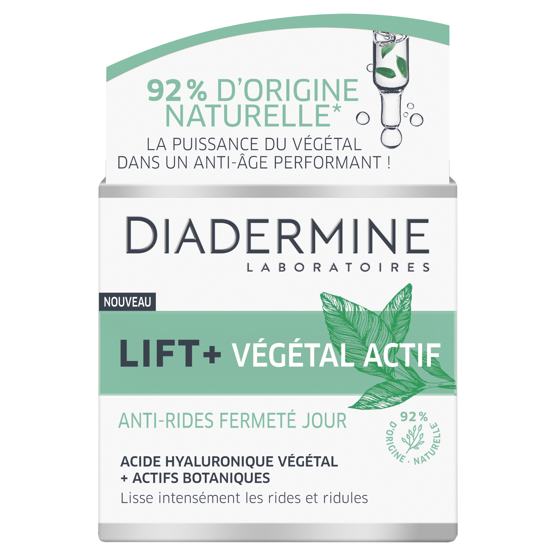 Lift + Végétal Actif Anti-rides Fermeté Jour, Diadermine - Avis et