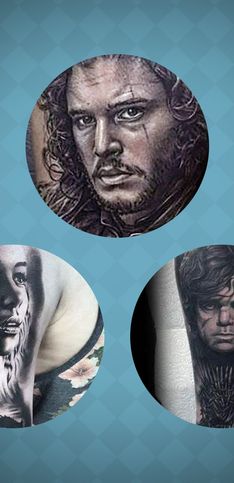41 tatouages pour les vrais fans de Game of Thrones