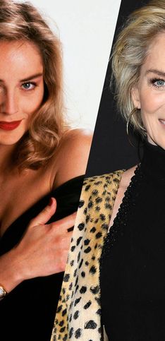 Retour sur l'évolution beauté de Sharon Stone, icône glamour